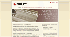 Desktop Screenshot of kunststoff-folien.de